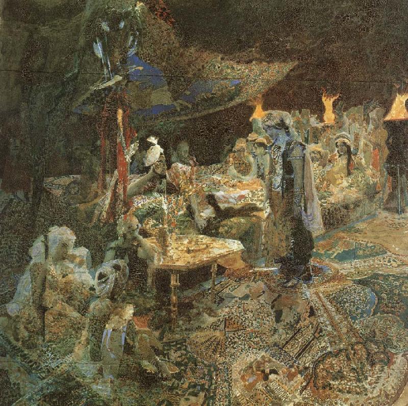 Mikhail Vrubel An Oriental Fairy-Tale Spain oil painting art